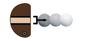 Tap Room Bar Cherry Wood Left Handed Putter by Musty Putters