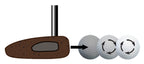 Tap Room Bar Cherry Wood Left Handed Putter by Musty Putters