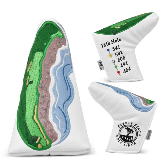 Pebble Beach Signature 18th Hole Elite Blade Putter Cover