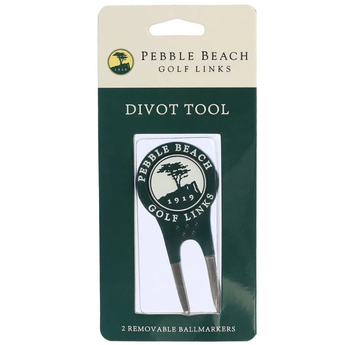 Pebble Beach Divot Tool and Ball Markers