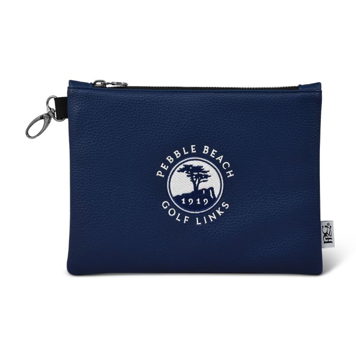 Pebble Beach Elite Studio Zipper Tote-Navy