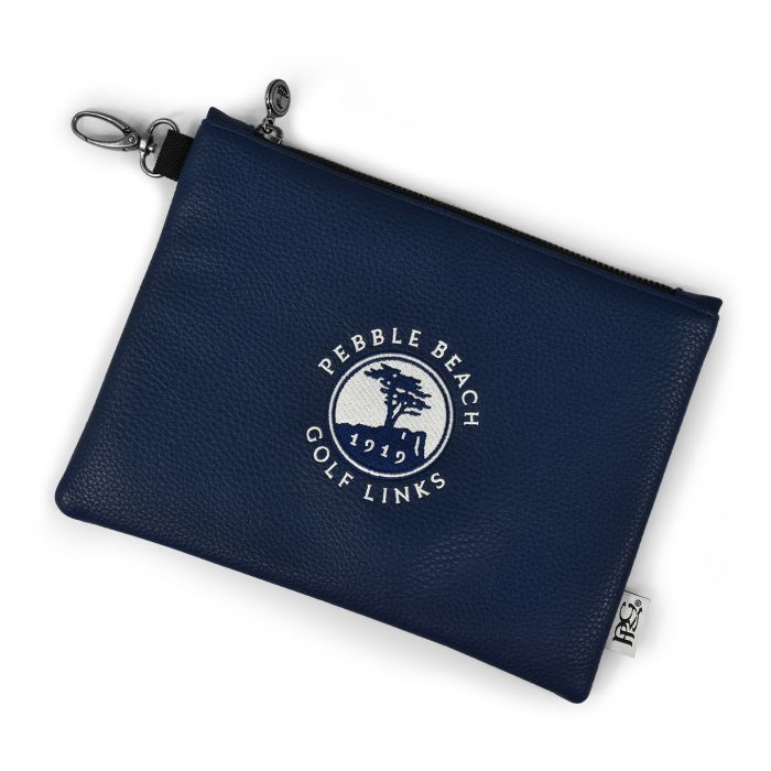 Pebble Beach Elite Studio Zipper Tote-Navy