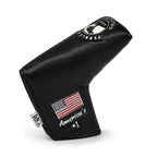 Pebble Beach Solid Elite Studio Blade Putter Cover-Black