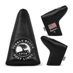 Pebble Beach Solid Elite Studio Blade Putter Cover-Black