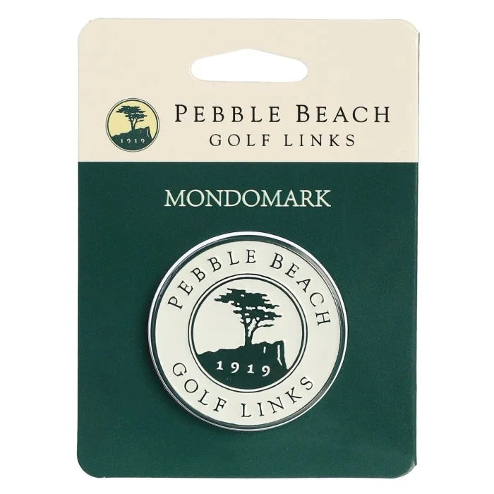 Pebble Beach Mondomark Duo Coin Ball Marker