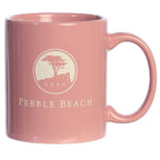 Pebble Beach Logo Handled Mug