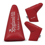 Spyglass Hill Solid Elite Studio Blade Putter Cover-Red