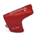 Spyglass Hill Solid Elite Studio Blade Putter Cover-Red
