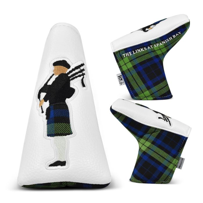 Spanish Bay Elite Tartan Blade Putter Cover