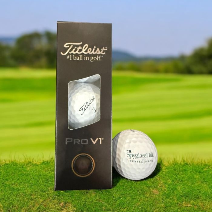 Spyglass Hill Pro V1 sleeve of balls by Titleist