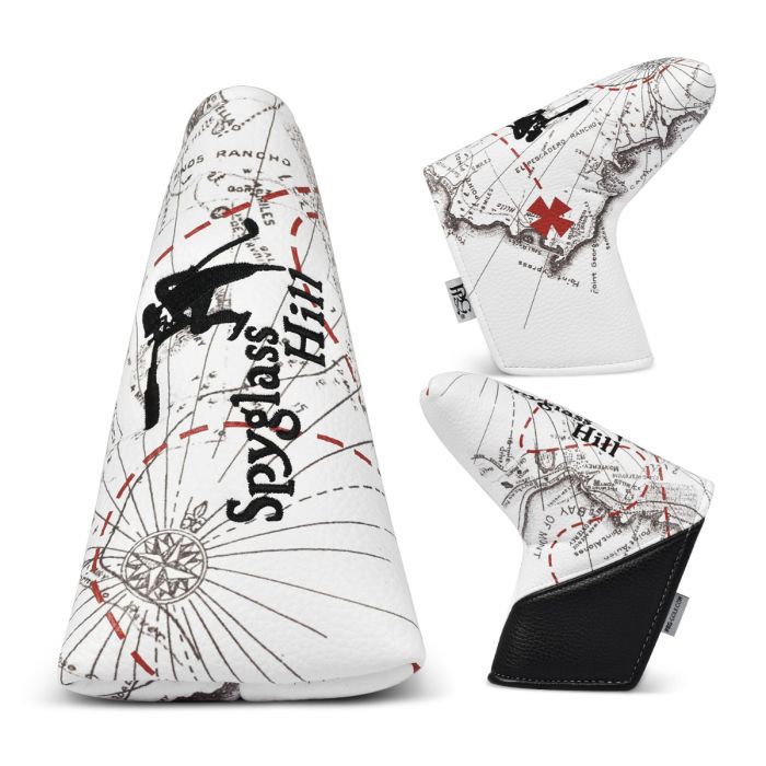 Spyglass Hill Elite Studio Map Blade Putter Cover – Pebble Beach