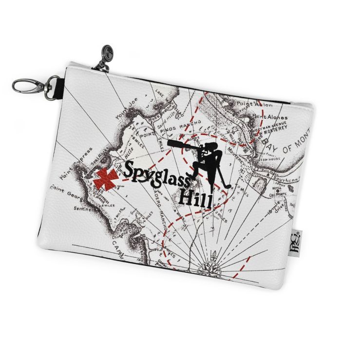 Spyglass Hill Elite Studio Map Zipper Tote – Pebble Beach Shop Online