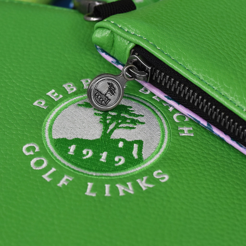 Pebble Beach Lee Wybranski Zipper Tote