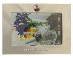 Pebble Beach Heritage Logo Horizontal & Vertical Silver Picture Frames