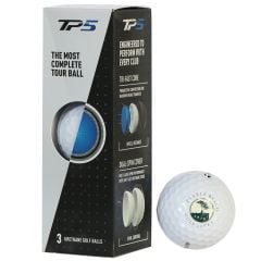 Pebble Beach TP5 sleeve of balls by TaylorMade Golf