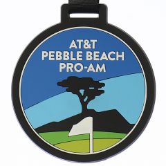 AT&T Pebble Beach Pro-Am Rubber Bag Tag