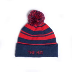 The Hay Stripe Knit Cuffed Cap by Imperial