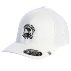 Pebble Beach Logo Widder Snap Back Hat by Travis Mathew