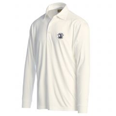 Pebble Beach Self Collar Long Sleeve Polo by Donald Ross 