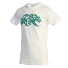 Pebble Beach Bear Map Tee by American Needle