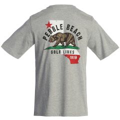 Pebble Beach California Bear Flag Tee by Ahead