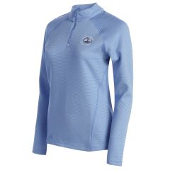 Pebble Beach Women's 1/4 Zip Knit Pullover by adidas