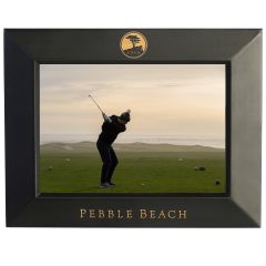 Pebble Beach 5x7 Black Wood Frame