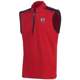 Men's Pebble Beach Collection Half Zip Tech Vest