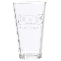 Pebble Beach Tap Room Fine Barware Pint Glass