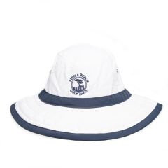 Pebble Beach Caddy Sun Hat by Ahead-White-SM/MD