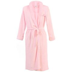 Pebble Beach Ladies Plush Robe-Pink