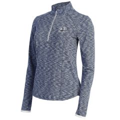 Pebble Beach 1/4 Zip "Shae" Pullover by Zero Restriction-Navy-XS