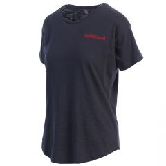 Pebble Beach Women's Round Neck T-Shirt by Kate Lord