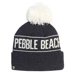 Pebble Beach Winter Pom Beanie by Imperial-Navy