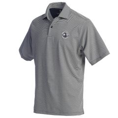 Pebble Beach Mini Stripe Jersey Polo by Fairway &amp; Greene-S