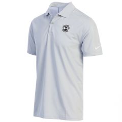 Pebble Beach Men's Solid Victory Polo by Nike-Grey-S