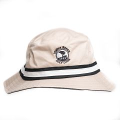 Pebble Beach Cotton Twill Bucket Hat-Bone-SM/MD