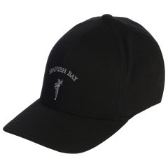 Spanish Bay Fitted Leezy Hat by Travis Mathew-Black-LG/XL
