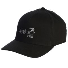 Spyglass Hill Fitted Leezy Hat by Travis Mathew - Gray - SM/MD-Black-SM/MD