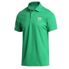 Pebble Beach Men's Bright Performance Polo by Adidas-Green-S