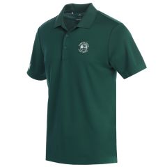 Pebble Beach Men's Solid Performance Polo by Adidas-Forest-S
