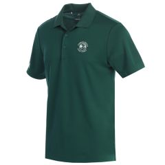 Pebble Beach Performance Polo by adidas-Dark Green-L