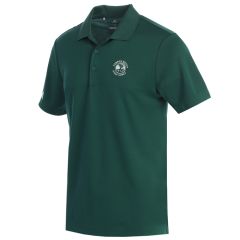 Pebble Beach Men's Performance Polo by adidas-Dark Green-L