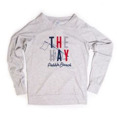 The Hay Women's Slouchy Crewneck by Alternative Apparel-L
