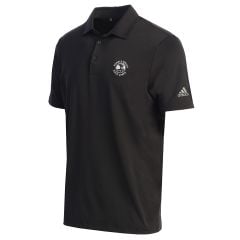 Pebble Beach Men's Ultimate365 Solid Polo by Adidas-Black-S