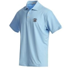 Pebble Beach Solid Polo by Peter Millar-University Blue-2XL