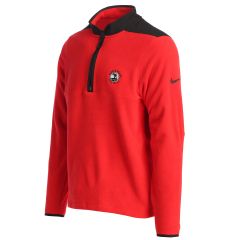 Pebble Beach Nike Therma-FIT Fleece 1/2 Zip Pullover-Red-M