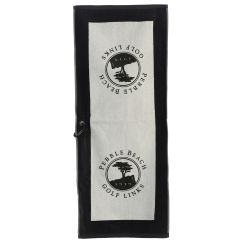 Pebble Beach Golf Links Caddie Towel-Black