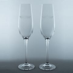 Concours d'Elegance Set of 2 Champagne Flutes