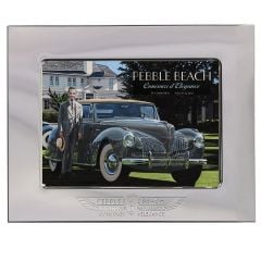 Pebble Beach Concours d'Elegance Silver Horizontal 5x7 Picture Frame